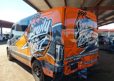 2022 Mercedes-Benz Sprinter 2500 Standard Roof I4 Diesel from USA, damaged, VIN W1W4DBHYXNT084530